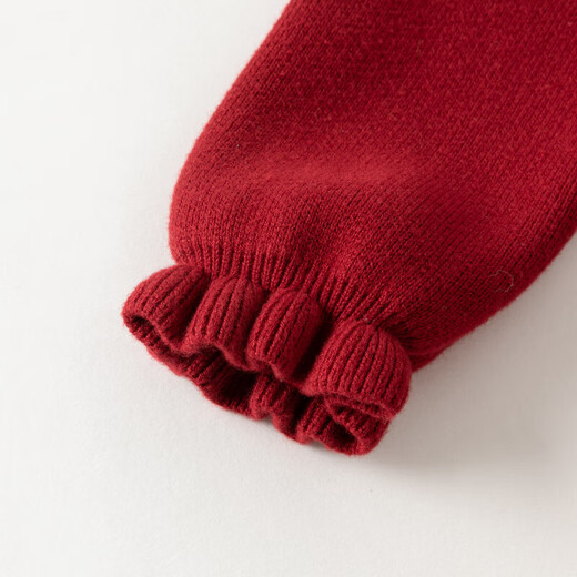 David Bella children's dress girls Chinese style mesh plus velvet skirt women's autumn and winter skirt