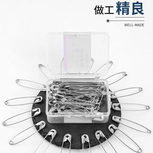 Old-fashioned safety pins to fix clothing pins small large oversized paper clips to buckle sheets No. 5 55mm