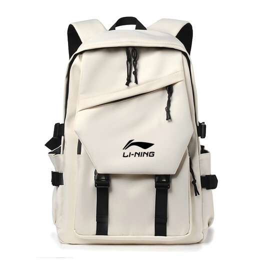 LI-NING Li Ning backpack large capacity sports outdoor lightweight travel backpack computer bag junior high school and high school student bag LN0362 gray