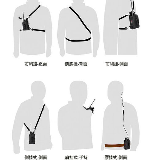 Shantou Lincun Walkie Talkie Arm Bag Universal Protection Bag Universal Shoulder Bag Waist Bag Outdoor Universal Versatile (Free Shoulder Strap) + Arm Strap