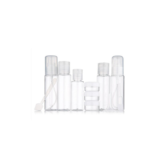 TA travel dispensing bottle 11 pieces push-type spray cosmetics water emulsion set skin care product sample dispensing artifact