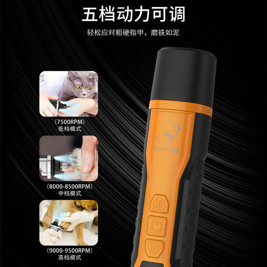 Mao Mi Pet Electric Nail Grinder for Dogs and Large Dogs Nail Grinder Nail Clippers Cat Nail Grinder Pet Nail Grinder Universal for All Pets