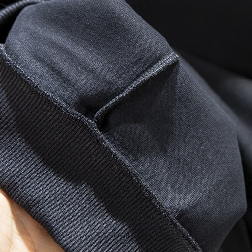 Li Ning Children's Hooded Sweatshirt 2025 Winter New Warm Loose Pullover Sweatshirt for Boys and Big Children YWDV445 Black YWDV445-1 130