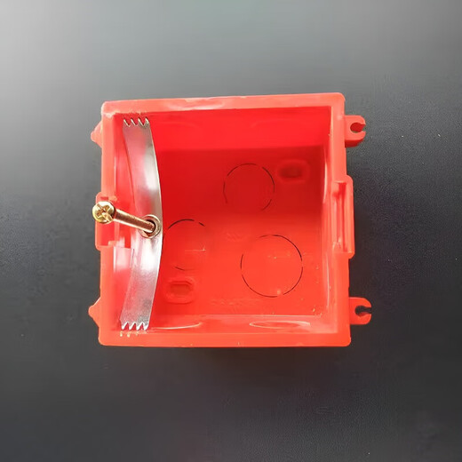 Zhewei Cassette Restaurateur Support de Prise Fil Support de Boîte Artefact Boîte Inférieure Restaurateur Boucle Prise Réparation et Fixation 10 Tôles d'acier avec Vis (la vraie chose est en Bronze)