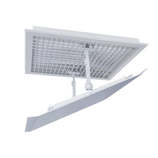 Square ceiling central air conditioning outlet windshield, wind shield, duct machine anti-direct blowing wind guide cover, chain clause, plastic steel 45*45, universal, free waterproof cotton