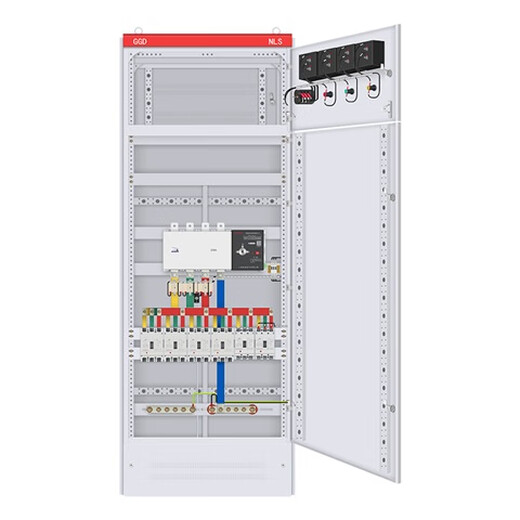 G CDQCN complete set of distribution box dual power automatic switching control cabinet GGD outlet cabinet Fenggu Electric Factory three-phase four-wire dual power supply box 2 white 4
