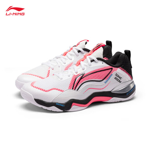 Li Ning sonic boom EG3.0|shock-absorbing badminton professional shoes for men and women, soft, lightweight and stable low-top sports shoes, authentic