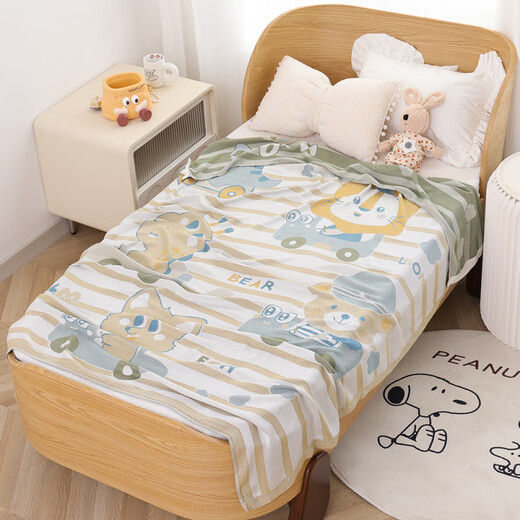 Pick-up Cat Newborn Children's Gauze Bamboo Fiber Cooling Blanket Thin Baby Cover Blanket Ice Silk Cooling Baby Towel Quilt Nap Blanket Xiaolu Class A Cooling Blanket