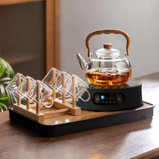 Clay teapot electric ceramic stove teapot set large capacity heat-resistant glass teapot water boiler household men's tea set