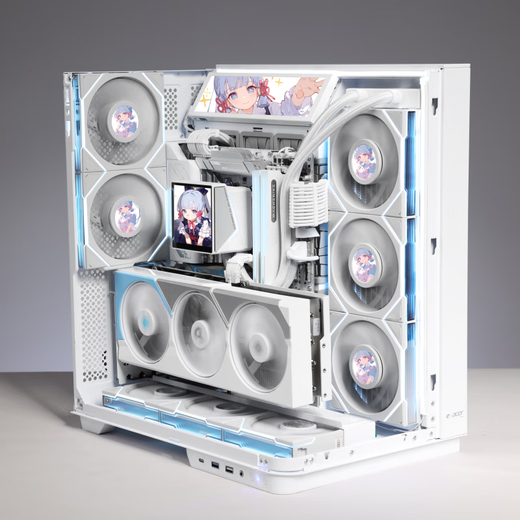 ASUS 9800x3d host 5070ti host 5080 ASUS rog family bucket 9800x3d5070 host DIY gaming desktop assembly computer subsidy machine 9800x3d host + RTX5070丨2