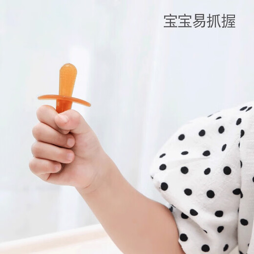 Ozan Ankosu Baby Teething Stick Teething Stick Baby Video Silicone Boilable Toys 3-6-12 Teething Sticks (Transparent Color) + Storage Box + Anti-drop Chain