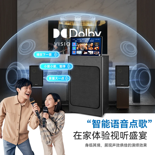 Philips home ktv audio set new home singing karaoke machine karaoke audio amplifier all-in-one home theater sound wall set karaoke microphone audio one high-power singing top set dual speakers + 12-inch heavy cannon