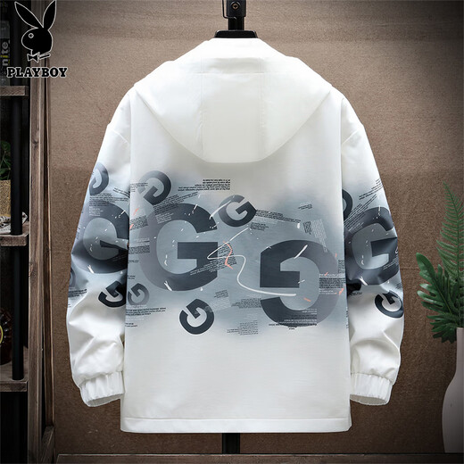 Playboy (PLAYBOY) jacket men's assault jacket men's clothing autumn and winter high-end casual handsome workwear trendy men's clothing