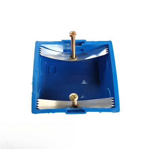 Zhewei Cassette Restaurateur Support de Prise Fil Support de Boîte Artefact Boîte Inférieure Restaurateur Boucle Prise Réparation et Fixation 10 Tôles d'acier avec Vis (la vraie chose est en Bronze)