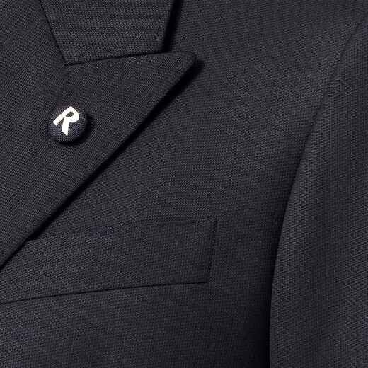 VICUTU Memory Suit Men's Suit Top 25 Autumn New Comfortable Warm Skin Friendly Business Commuting Suit Jacket Black 35 180/93A Suit Pants