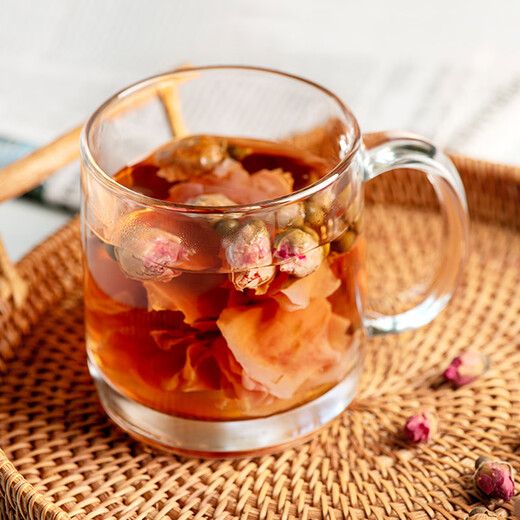 Lemeiya glass coffee cup, heat-resistant microwave oven, high temperature resistant tea cup, tempered cup 380ml*2