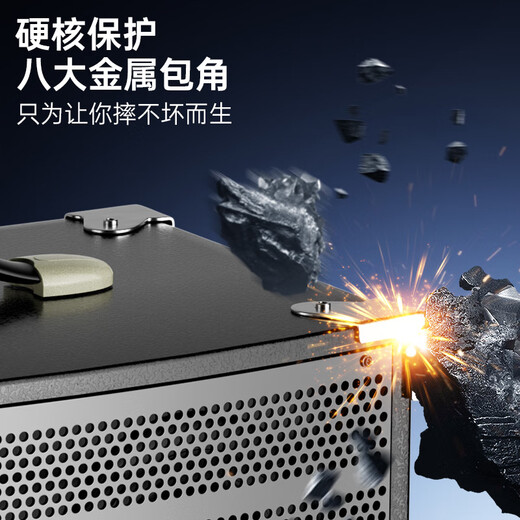 NINTAUS 8-inch square dance speaker outdoor portable Bluetooth speaker high volume high power trolley speaker karaoke professional equipment removable N12-20