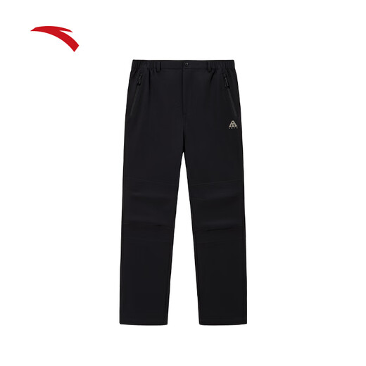 Anta Fan Zhendong's same style fleece mountain shell pants丨Earth Shell 3.0 water-repellent sports trousers men's overalls