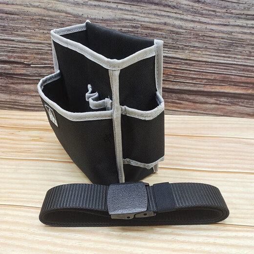 XMSJ tool bag canvas waist bag tool bag multi-functional tool bag construction carpentry decoration home decoration repair pastoral grafting waist bag + plastic head tactical belt