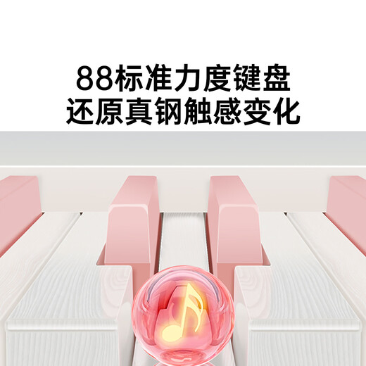 贝多辰（Beethostar）电钢琴88键力度键电子钢琴便携成人儿童幼师演奏演出专业琴 88键标准版 官方标配