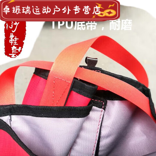 Shantou Lincun anti-snake bite leggings outdoor mountaineering hiking desert sand shoe covers ski waterproof snow cover children's sand leggings black 32-34/XS size