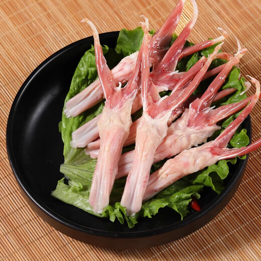 Big factory supply Cherry Valley Duck Frozen Duck Tongue Fresh Duck Tongue Braised Stewed Ingredients Fresh Frozen 2Jin Jin equals 0.5kg Duck Tongue