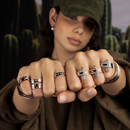 APM Monaco Zhou Yiran's same style Morse code ring simple pair of rings for boys, birthday gift for boyfriend, silver white, size 60 (No. 20)