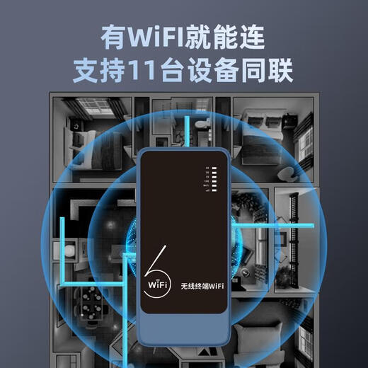 Hudian-enrutador inalámbrico portátil para exteriores, WiFi, banda ancha pequeña, acceso a Internet, versión superior