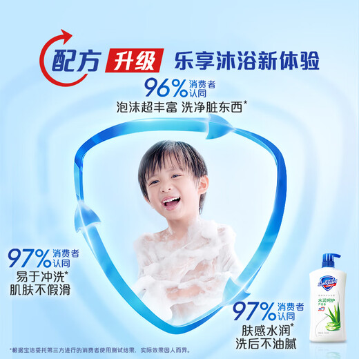 Safeguard Healthy Purifying Shower Gel 2.44kg (lemon 1kg + honeysuckle 720g + lavender 720g)