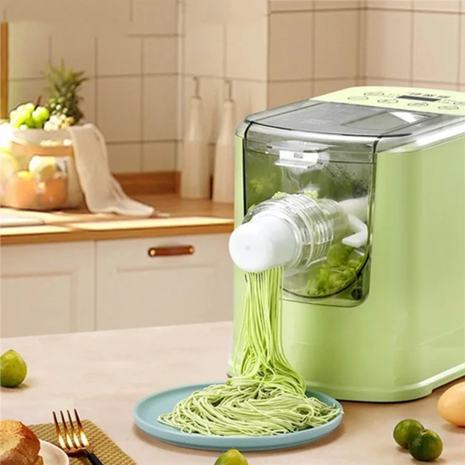 Japanese fully automatic electric multi-function noodle machine smart home pressure noodle and dumpling wrapper fully automatic noodle machine green
