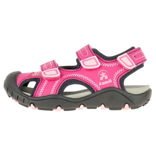 KamikKamik Kids Seattle 2 Sandals, Pink Pink 7 Big Kid