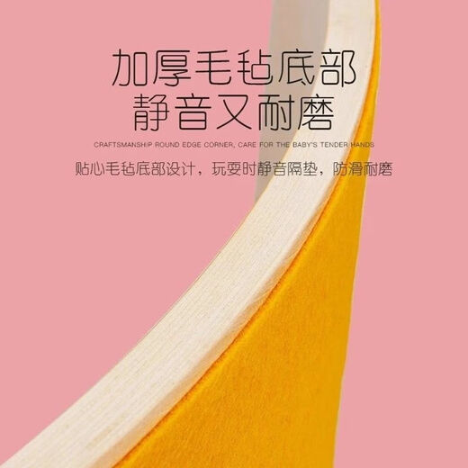 OEMG Pilates rainbow board balance board adult core training yoga fitness smart seesaw log sports equipment rainbow color seesaw 15mm thick