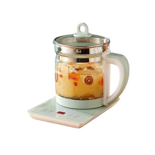 2025 Health Pot Office Small Fully Automatic Thickened Glass Insulation Household Multifunctional Tea Maker Kettle Premium Multifunctional Health Pot + Filter 1.8L 1L