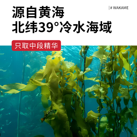 Yihai 亿海裙带菜梗香辣味110g*7袋 大连产地标认证低脂海藻沙拉海白菜