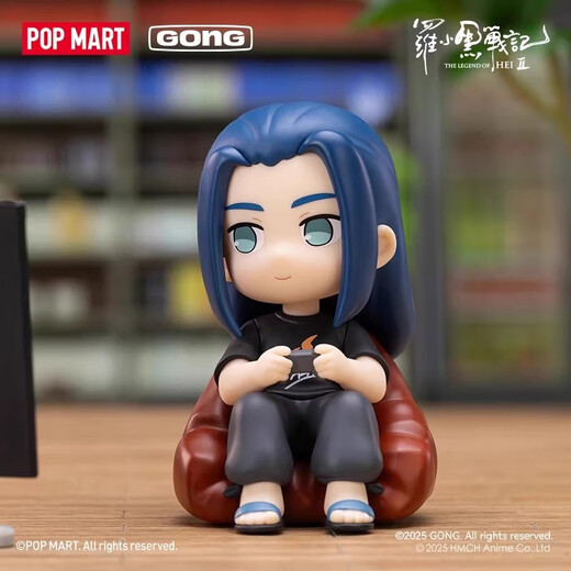 POP MART Genuine in stock Luo Xiaohei Zhanji 2 Character Daily Series Figures Blind Box Trendy Toy Gift Brand New and Unopened Luo Xiaohei Zhanji 2 Character Daily Series