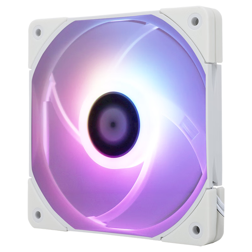 Limin (thermalright) TL-C12015 12015 Вентилятор Охлаждающий вентилятор с тонким корпусом 12 см Вентилятор 15 мм 4-контактный ШИМ S-FDB V2 с подшипником TL-C12015W-S ARGB Белый тонкий вентилятор в штучной упаковке