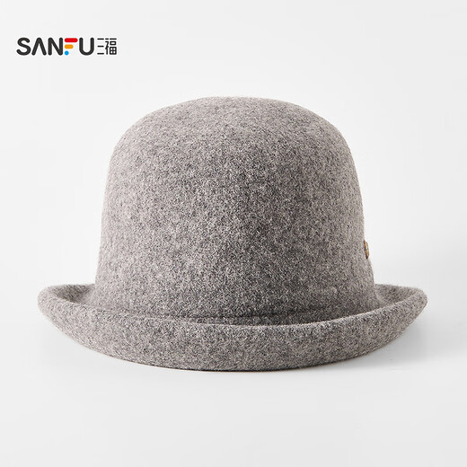 SANFU Soft Texture Bucket Hat Retro Elegant Fashion Clothing Accessories Accessories Hat 848751 Black One Size