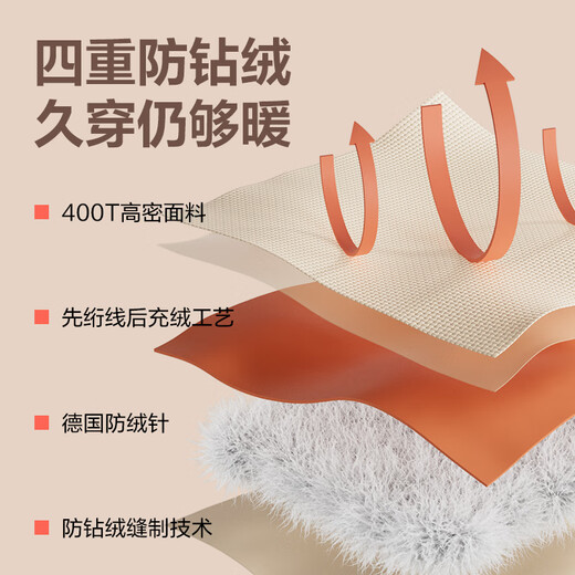 NetEase carefully selects 25 new products, lightweight fluorine-free three-in-one down jacket, functional, technological, knitted feel, windproof, breathable, scratch-resistant and wear-resistant U1 placket style - Phantom Black (three-in-one down liner) L