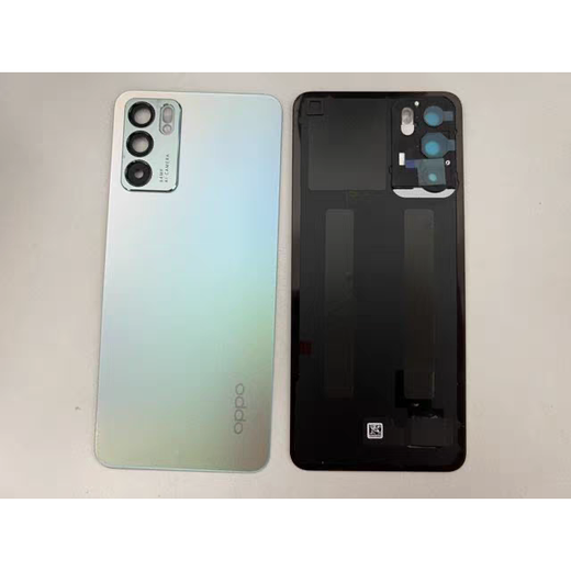 Suitable for original mobile phone glass back cover reno6pro battery cover pro+ shell back shell shell reno6 original starry dream back cover with frame