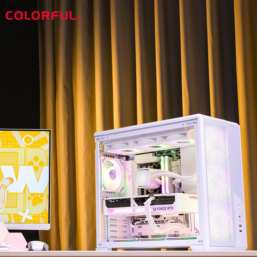 Colorful RTX5070Ti/5080 graphics card/i7 14700KF/U7 265KF/Delta mobile game e-sports live desktop assembly computer host complete machine DIY assembly machine U7 265KF+RTX5070丨subsidy