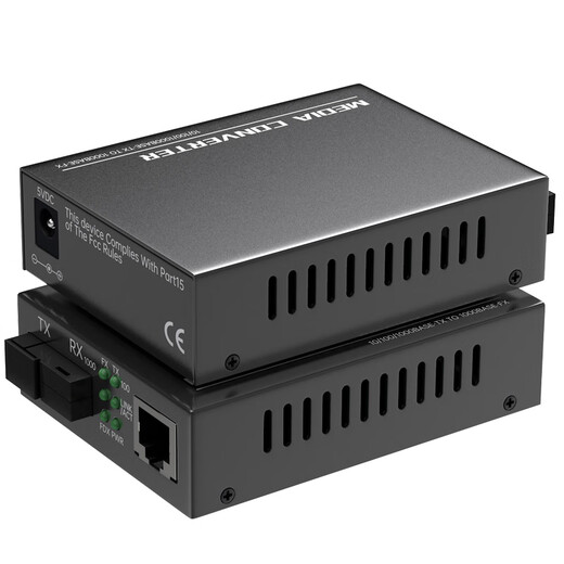 Émetteur-récepteur à fibre optique Tengfei paire Gigabit 20KM monomode convertisseur optique à fibre électrique surveillance du réseau interface SC émetteur-récepteur optique adaptatif