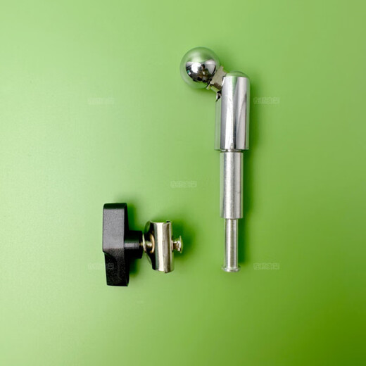 Yang Shengfu mobile phone microphone cantilever bracket adapter 17mm ball head rod 1//4 interface microphone tripod universal spare parts aluminum pen with clip 17mm ball head rod