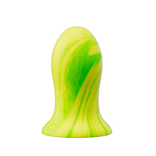 Back-to-school earplugs, anti-noise, super soundproof for sleeping, special for dormitory sleep, completely noise-cancelling, quiet for studying at night, anti-noise earplugs - fluorescent green style - free storage box - 4 pieces (boxed)