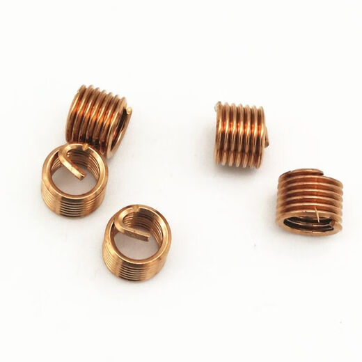 Bun Peng thread protective sleeve sheath steel wire screw sleeve screw sleeve stainless steel screw sleeve bushing brace wire sleeve special customization M5*0.8*1D (50)