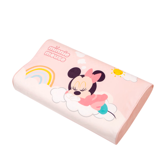 Disney children's pillow Thai latex baby pillow kindergarten student latex pillow 3-6 years old Minnie 45*27*6cm