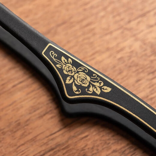 Meikejie non-slip cup clip tea making tool single high-end silicone tea clip Kung Fu tea set accessories tea ceremony tea cup tea tweezers black - silicone stainless steel tea clip