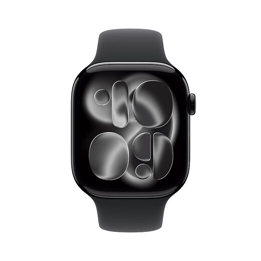 Apple/Apple WatchS11 Smart Watch GPS Model 46mm Bright Black Aluminum Metal Case Black Sports Strap M/L-China Unicom Subsidy