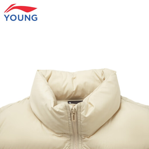 Li Ning children's clothing children's down vest for men and women big children's down repellent duck down warm vest 160YMRV009-1