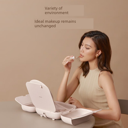 AMIRO All Girls' Wardrobe Amiro Third Generation Mirror Led Luminous Cosmetic Mirror Portable Handheld M3.0 Magnetic Mirror Pink