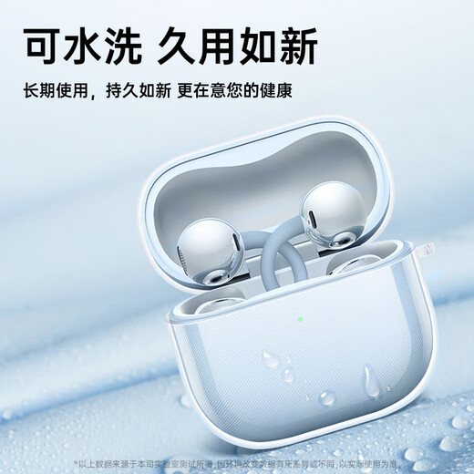 Stike suitable for Huawei FreeClip2 protective case Bluetooth headset protective case, anti-fall, shock-absorbing, dust-proof, anti-fingerprint, transparent all-inclusive soft case, free woven lanyard